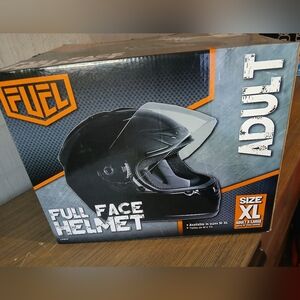 Fuel Full Face Helmet - Black (Size XL)  FF#335